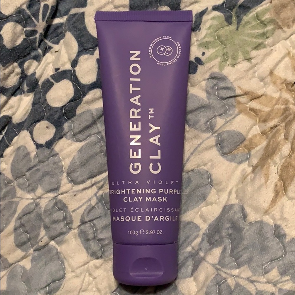 Generation Clay brightening purple clay mask